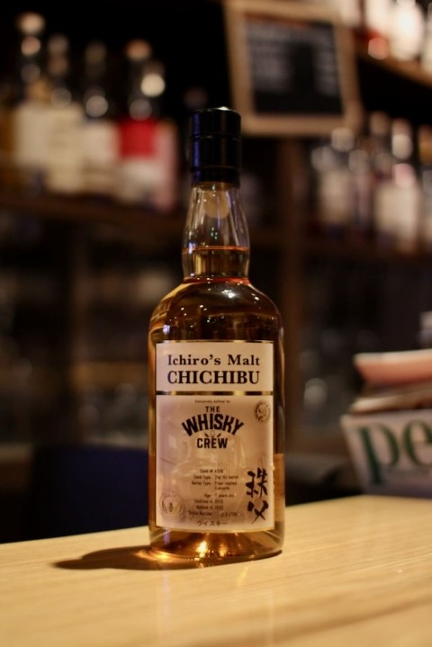 入荷です「イチローズモルト シングルカスク秩父2015 7年for WHISKY CREW」
