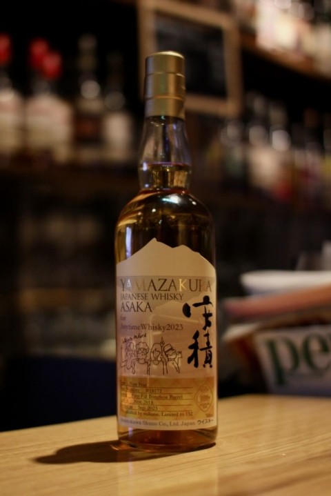 入荷です「安積蒸溜所 シングルカスク安積 for Anytime Whisky2023」