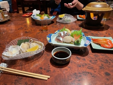 所用で厚岸に来ております。
