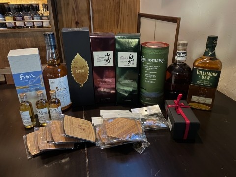 開店13周年記念の三角くじの景品が着々と減っております。