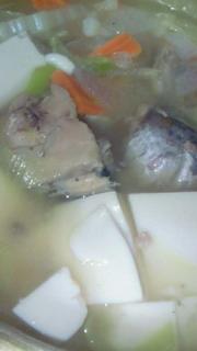 サバ缶鍋