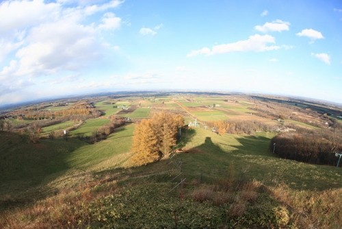 地球は円かった！　新嵐山展望台