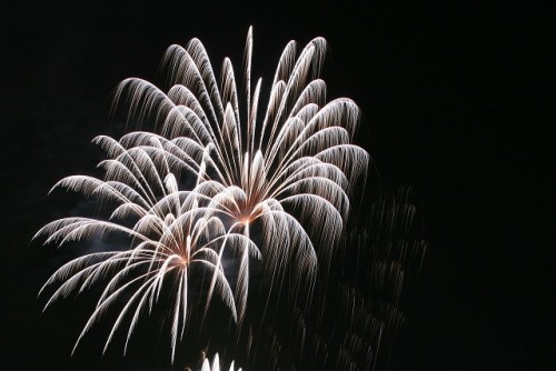 おびひろ氷まつり開幕！　冬の花火