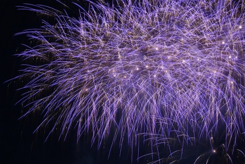 おびひろ氷まつり開幕！　冬の花火2