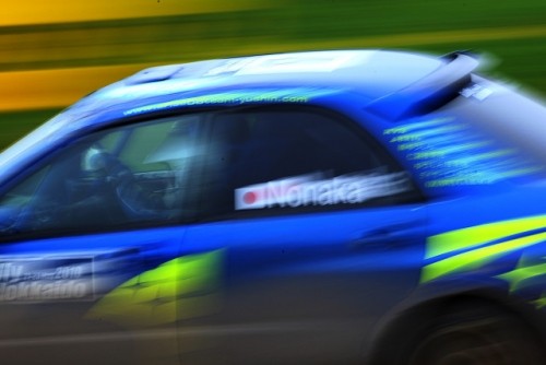 北海道ラリー　低速シャッターのススメ！2