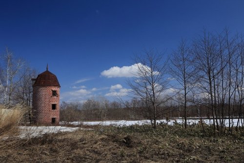 サイロのある風景