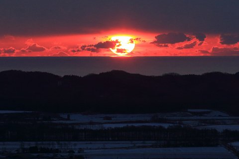 ワイングラスな太陽