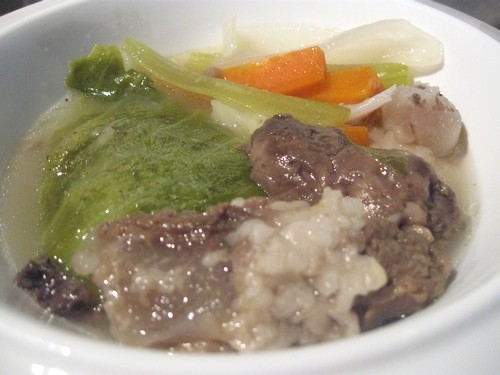 美味しい骨髄のポトフ（7月9日のまかない）