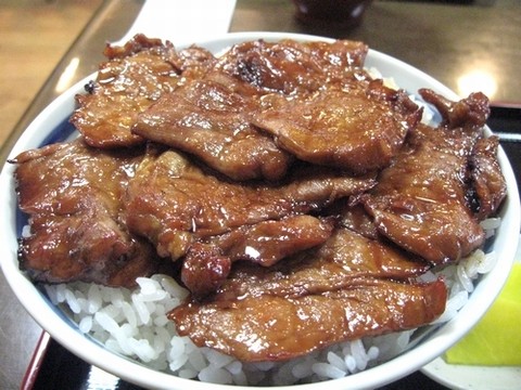 ヒレ豚丼