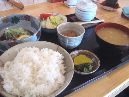 かつおのたたき定食(ごはん屋 ゆめあとむ)