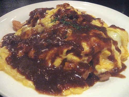 洋食屋風オムライス