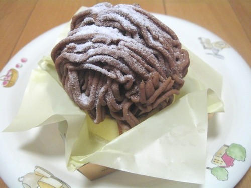 イタリア栗のモンブラン(お菓子のかほり)