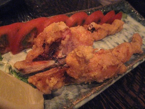 蛙の唐揚げ