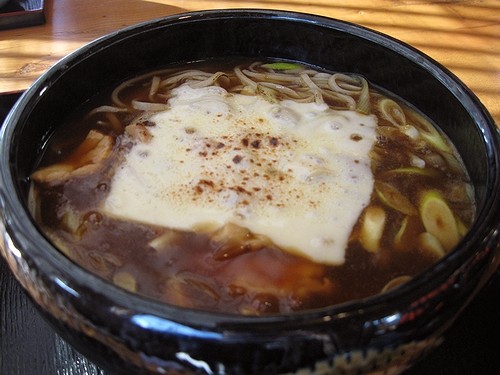 チーズ焼きカレーそば