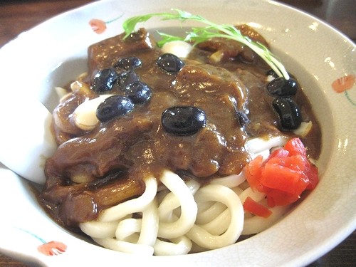 十勝牛のぶっかけカレーうどん と 世界でたったひとつの家