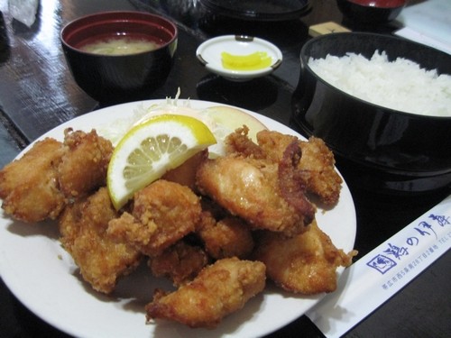 骨無しザンギ定食(鶏の伊藤)
