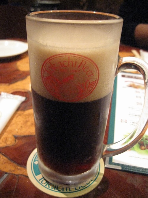十勝ビールでBを飲む