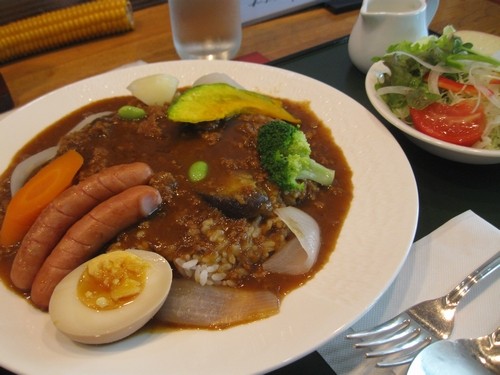 ポーク挽肉カレー（札幌・農カフェ北の大地）