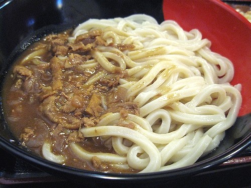 伊予製麺で釜揚げうどん