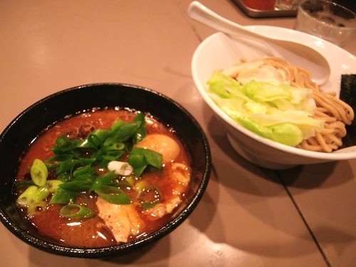 海老つけ麺（新宿・五ノ神製作所）