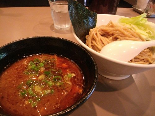 海老つけ麺（新宿・五ノ神製作所）