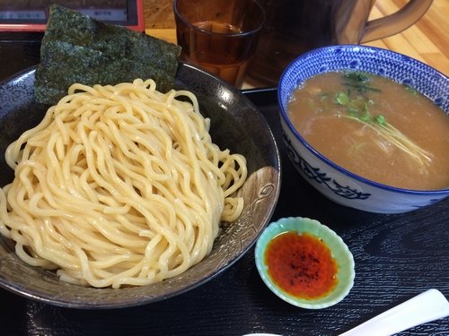 濃厚魚介鶏つけめん（曳舟・中川會）