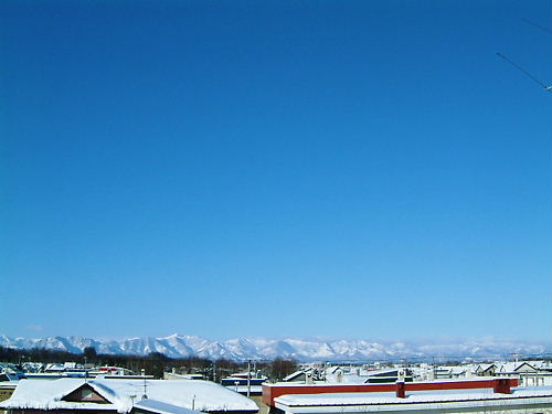 屋根の上からパノラマ