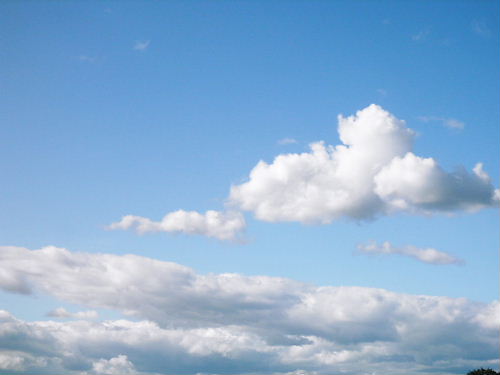 雲と戯る