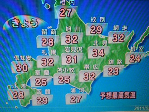 32度かい・・・