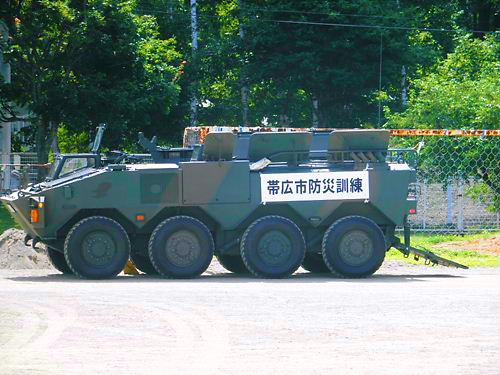 市の防災訓練に出動!