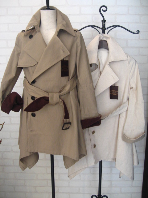 Qojelly春物コート入荷!!