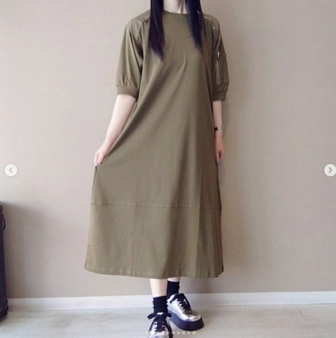 ♡♡♡MA-1カットワンピースAGNOST♡♡♡