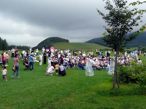 千年の森から生放送
