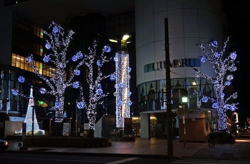 帯広市内5箇所のイルミネーション