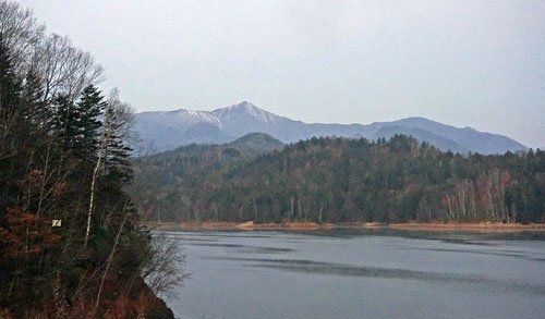 　糠平の秋の終わり