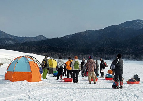 糠平五の沢は子供達の歓声が・・