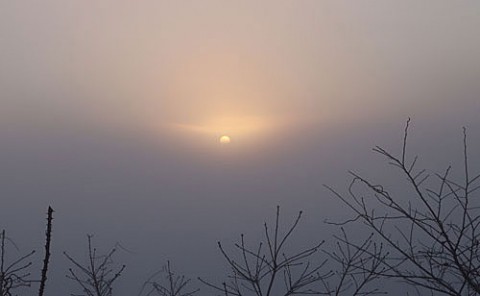 十勝が丘は残念な雲海