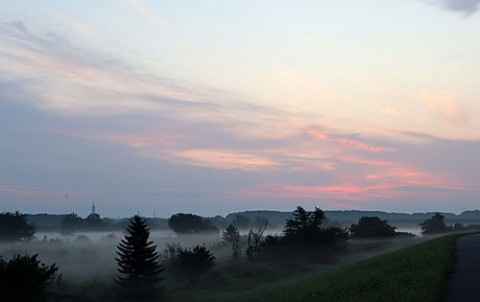 朝霧風景