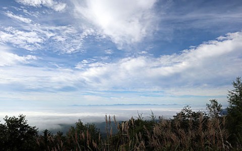 扇が原展望台からの雲海