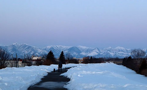 スッキリ見えた山