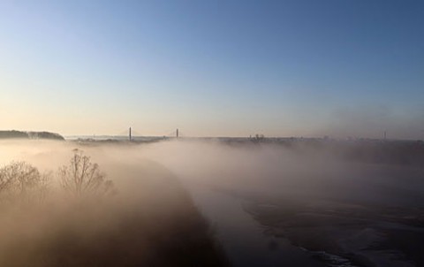 川霧にブロッケン現象