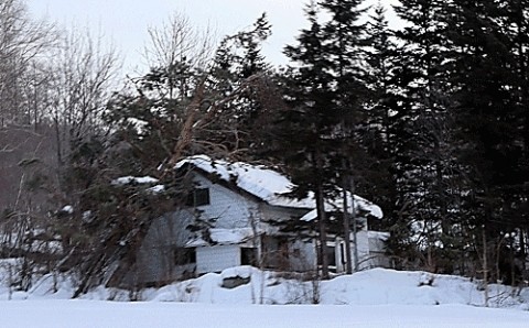 足寄町の廃屋