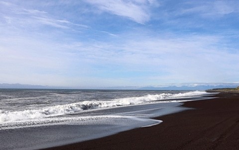 黄砂のない青空の海