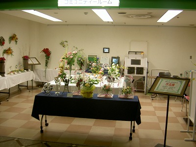 藤丸での作品展開催の様子