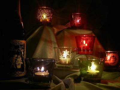 オリジナルのキャンドルホルダ－を作ろう！！