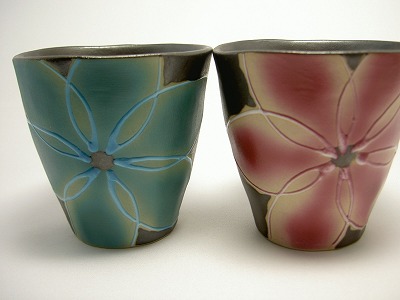 有田焼きのカップに思いを込めて