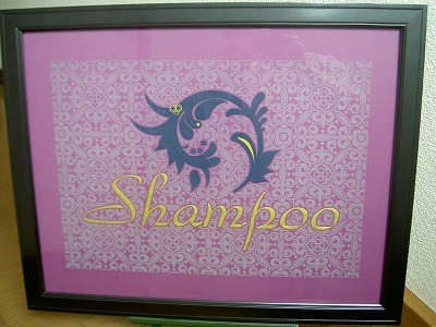 ロゴ入りインテリアボード♪