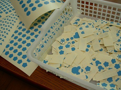 明日いよいよ藤丸様でグラスエッチング体験♪