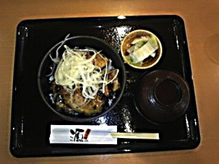 おいしい豚丼に出会いました♪