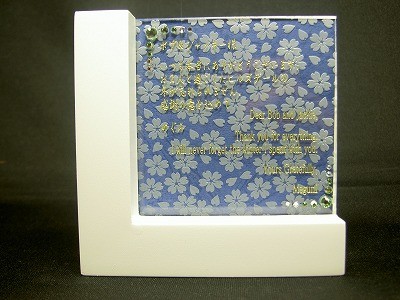 フォトフレームをオンリーワンのギフトに♪